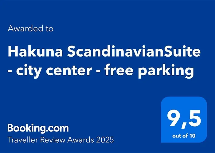 Apartmán Hakuna Scandinaviansuite - Center - Free Parking